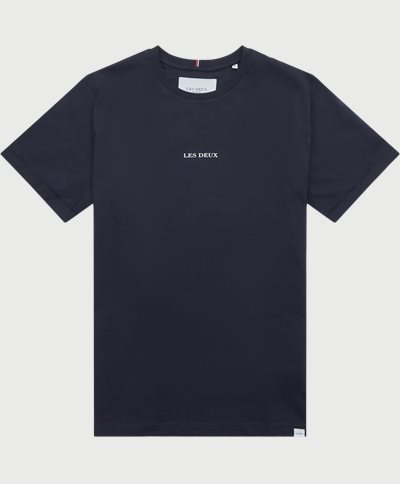 Les Deux T-shirts LENS T-SHIRT LDM101118 Blå